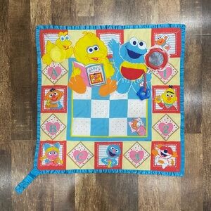 Vintage 1989 Playskool Sesame Street Baby Activity Mat
